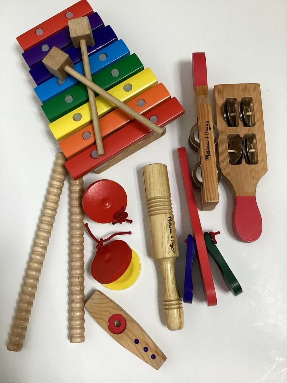 Melissa & Doug musical instruments. EUC. Retails $39